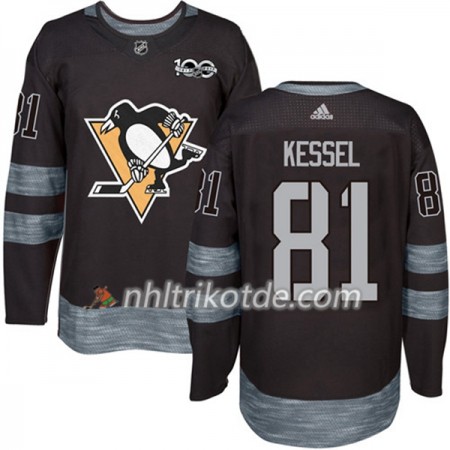 Pittsburgh Penguins Trikot Phil Kessel 81 1917-2017 100th Anniversary Adidas Schwarz Authentic - Herren